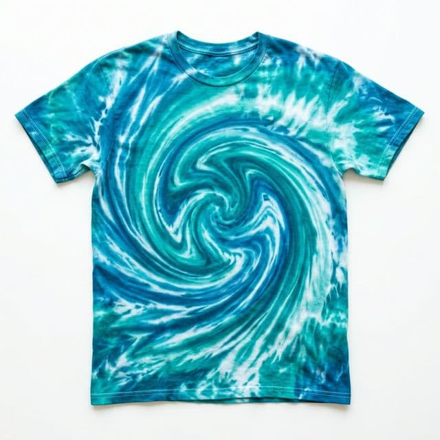 Tie-Dye Festival in Ocean Wave