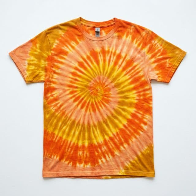 Tie-Dye Festival in Sunset Swirl