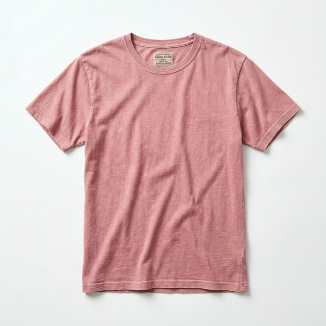 Vintage Wash Tee in Dusty Rose